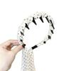 Ribbon Braid Hairband Thin Face Wash Hairband Fashion Teeth Headband  Girl