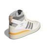 Adidas Forum 84 High White Grey Yellow Кроссовки унисекс Cloud-White Medium-Solid-Grey GY5727
