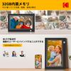 Для KODAK Wifi Цифровой Фото HD Google Фото Воспроизводит и Включает Внутренние Подставки Карты до Удаленный Рабочий Стол Идеальный Подарок на Годовщины и [Новый