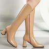 Элегантные женские туфли на высоком каблуке с острым носком, высокие сапоги, зимняя обувь для вечеринок, женская обувь 2024 года, туфли-лодочки, сексуальные туфли-лодочки Mujer Zapatos Botas
