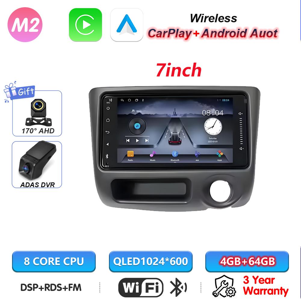 Android 16 For Toyota Vitz Yaris Echo 1999-2005 Carplay Auto Car Radio Multimedia Video Player Navigation GPS No 2Din 2 Din DVD