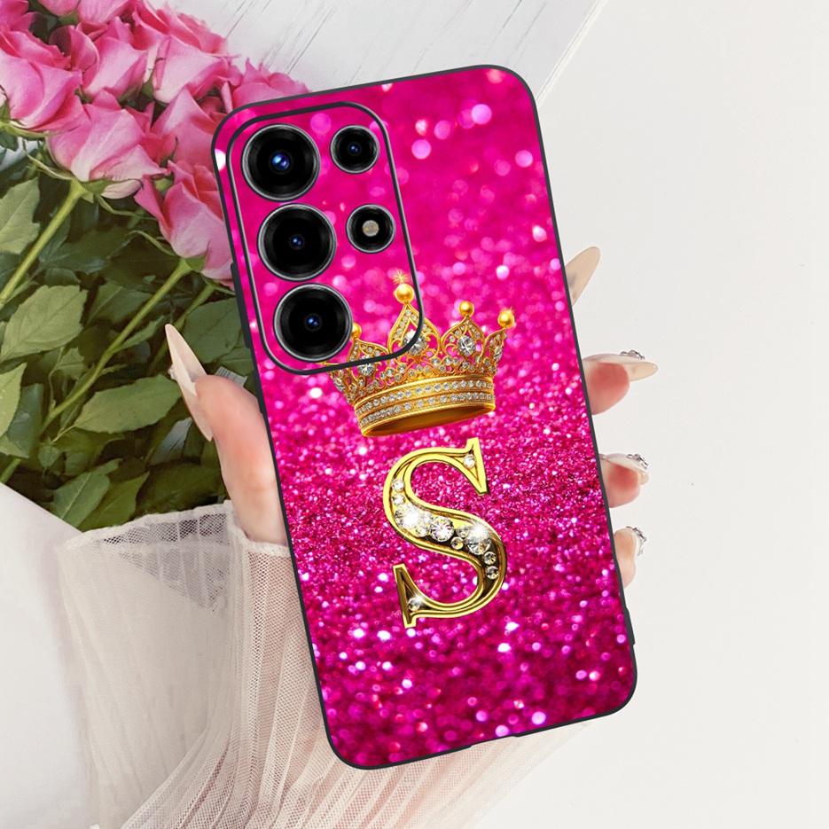 Для Itel Super 26 Ultra Чехол S688LN Стильный Чехол с Буквами-Коронами Мягкий Силиконовый Чехол для Телефона Для Itel S26 Ultra Super 26Ultra Fundas