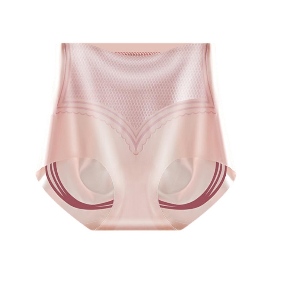 Belly Contracting High Waist Underpant High Elastic Butt Lifting Briefs Slimming Shapewear  Women