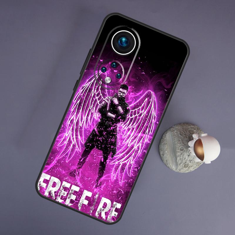 Чехол для игры Free Fire для Huawei Honor Magic 5 Lite 70 50 X8 X9 a P20 P30 P40 P50 P60 Pro P Smart Nova 9 5T