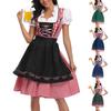 Women's Fashion Beer Festival Costume Performance Party Dress Set