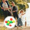 60pcs Fishing Floats Balls Foam Lure Float Balls Drift Ball Fishing Accessory for Fishing