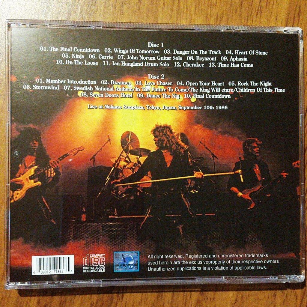 [USED] Europe / 2 disc set