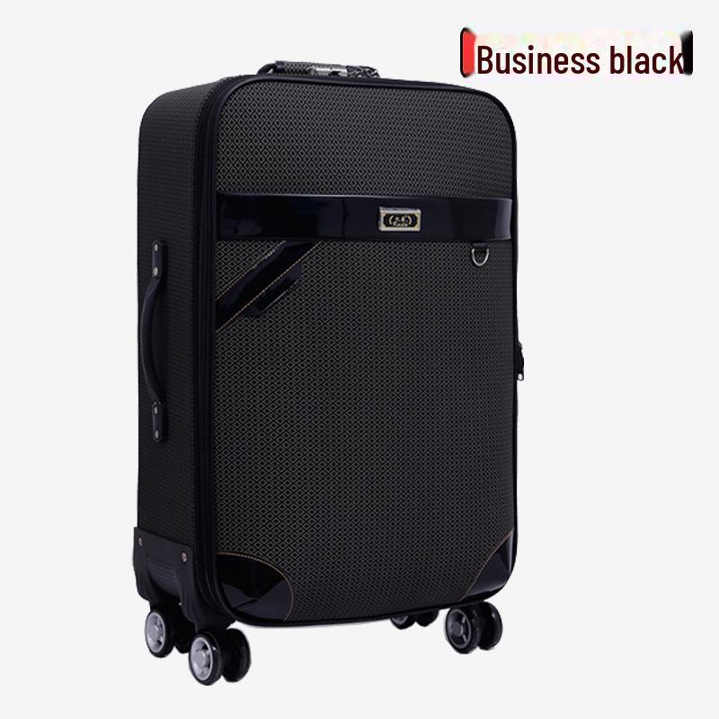 Универсальный деловой чемодан на колесах с замком — мужской и женский, 20", 24", 28" чемодан на колесиках для посадки