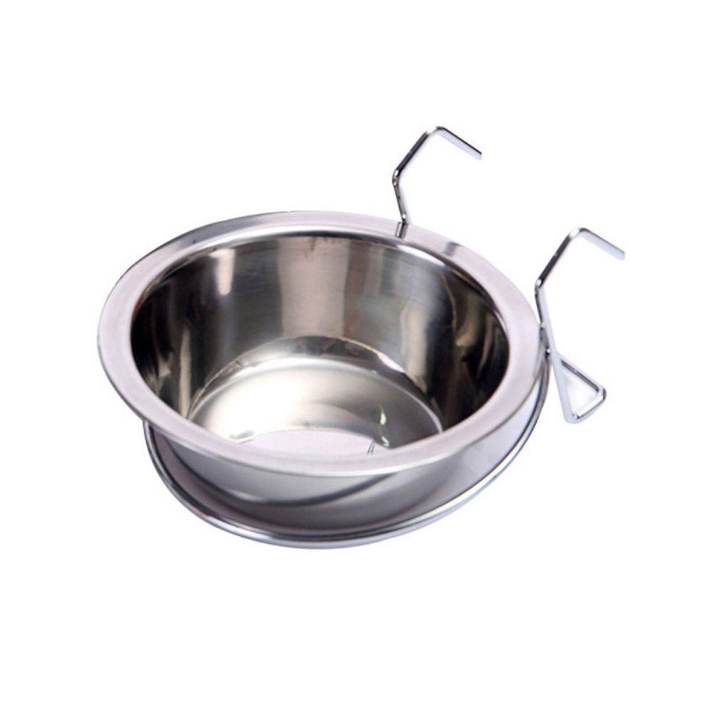 С Зажимом Подвесной Съемный Миска для Корма для Попугая Миска для Клетки Попугая Поилка для Питомца Чашка для Кормления Птиц