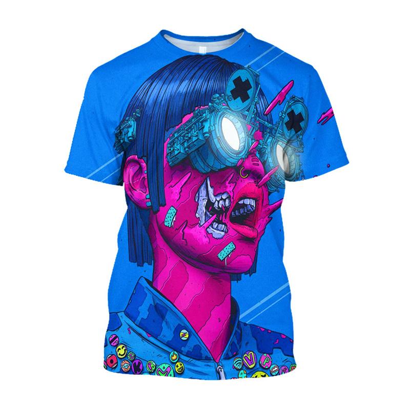 3D Digital Flipper Zero Hacker Cyberpunk Printes T Shirt Kid Cool Fashion Tee Shirts