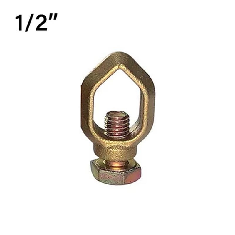 1 шт. Кабельный зажим типа А 5/8" 3/4" 1/2" Медный зажим-кольцо для заземляющего стержня Аксессуары для системы заземления