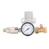 Регулятор давления воздуха 3/8 дюйма NPT с манометром от 0 до 1 МПа для воздушных компрессоров и пневматических инструментов