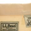 L.L.BEAN Short Sleeve Open Collar Shirt L Pale Orange Outdoors Men's Used