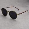Classic Round Frame Sunglasses Ultralight Design Driving Sunglasses UV Resistant Glasses Daily Use