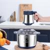 5L Electric Meat Grinder Meat Mincer with Sharp Blades 5 Speeds Low Noise Vegetable Meat Chopper Multifunctional Food Processor