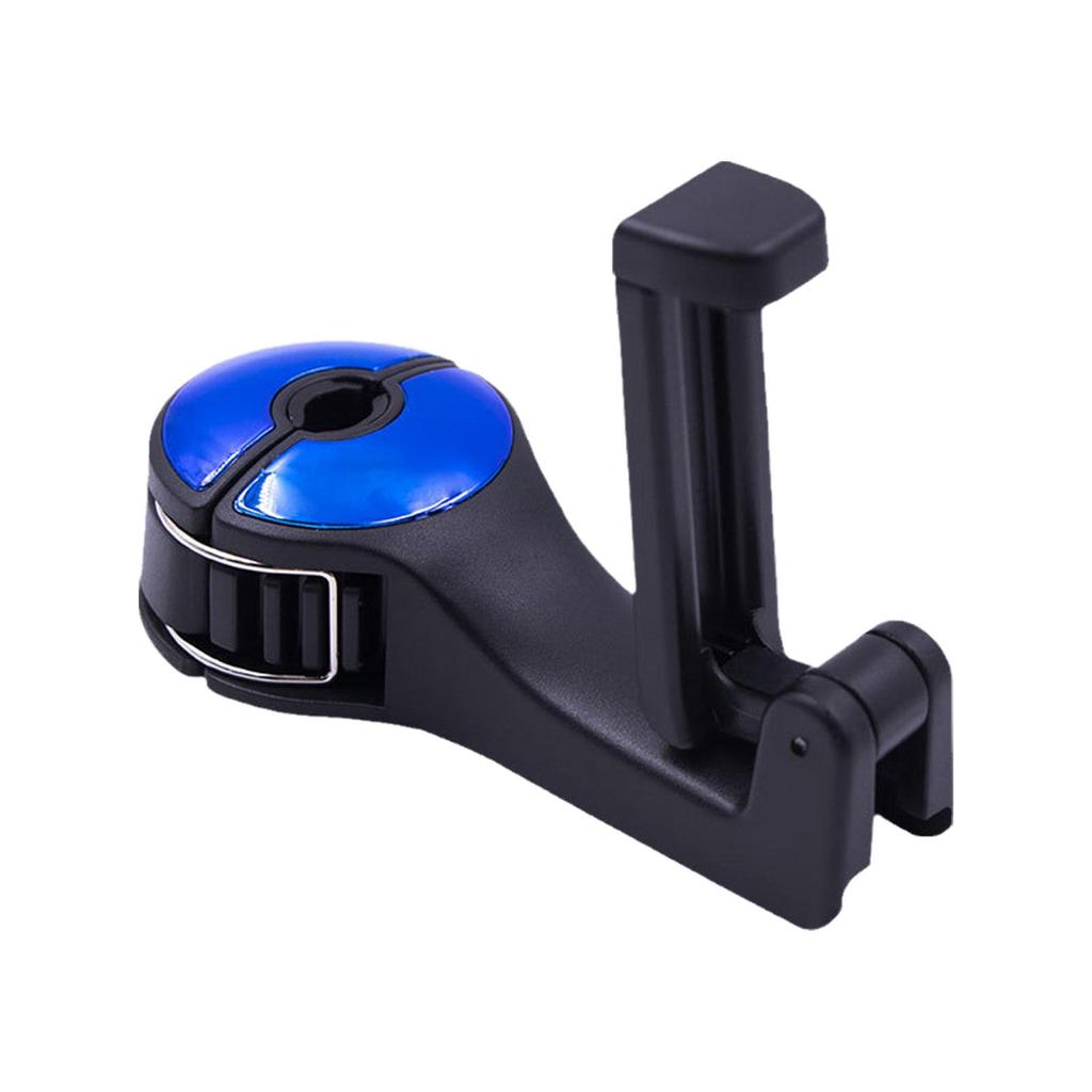 Car Back Seat Hook W/ Phone Holder & Bracket - 360. Mobile Headrest Multi-functional Seat Car H P5I6