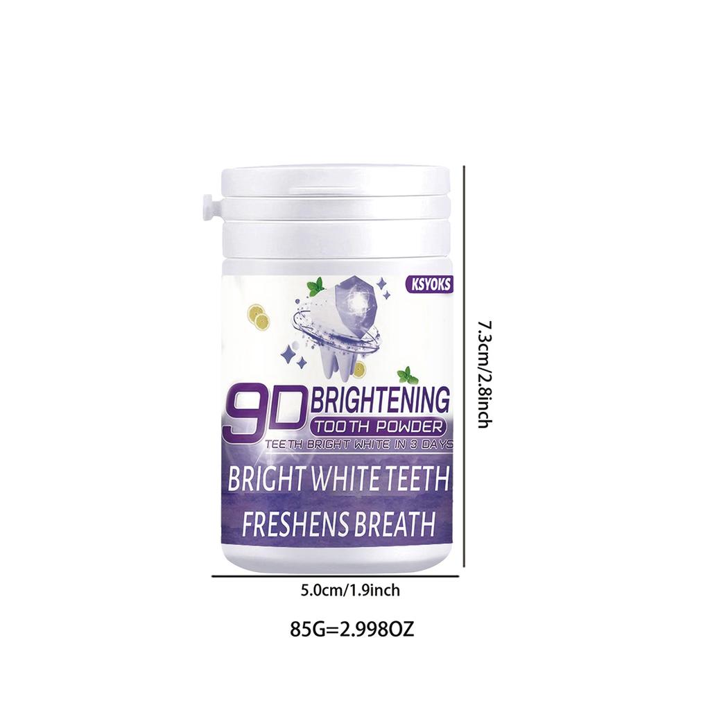 Удаляет грязь и помогает создать чистую полость рта. Зубной порошок обладает мягким и эффективным очищающим действием