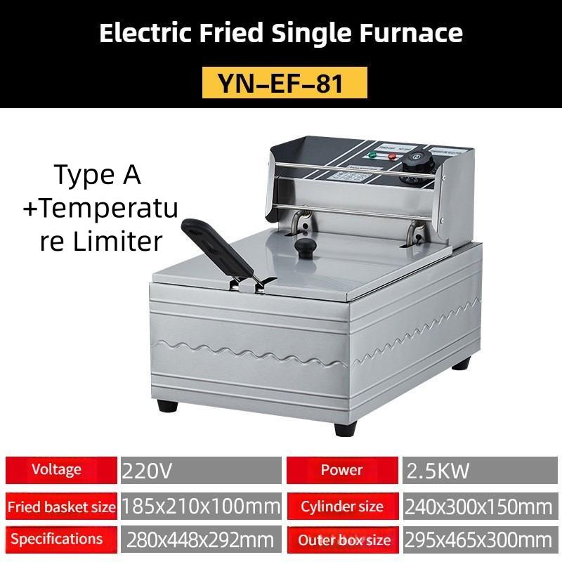 Электрическая фритюрница большой емкости для коммерческого использования, настольная, многофункциональная, для жарки во фритюре, интеллектуальная, с поддержанием постоянной температуры, аппарат для картофеля фри