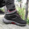 Fashion Ankle Boots Hiking Shoes Waterproof Outdoor Male Sneakers Tactical Boots Leather Trekking Shoes for Men 2024 Autumn