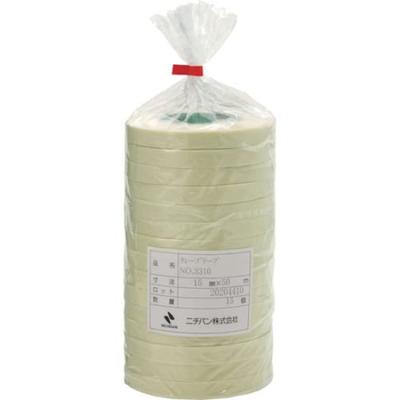 Маскировочная креп-лента Nichiban 15 мм x 50 м Лента, 3310-15, (15 рулонов) 3310H-15