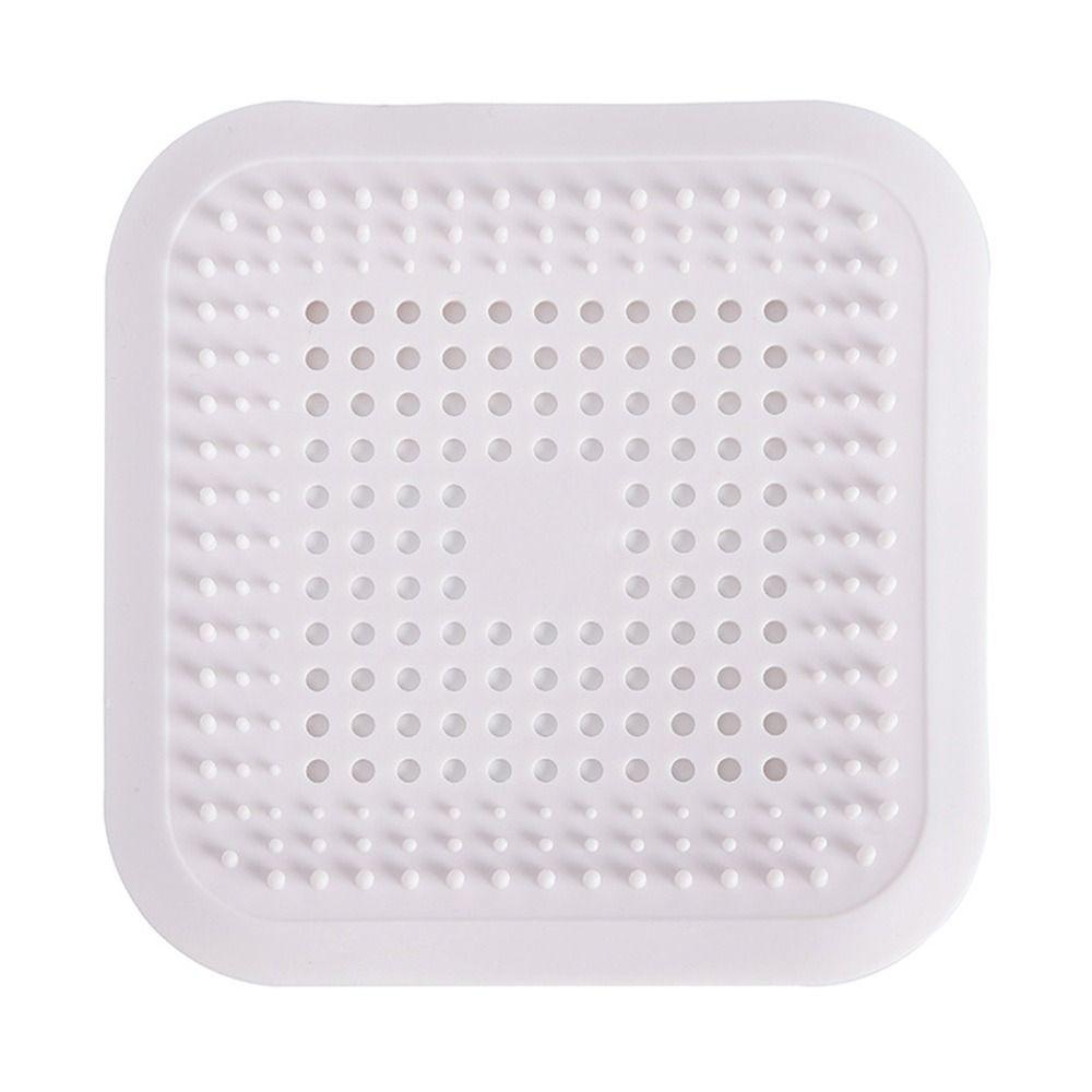 Leakage-proof Floor Drain Cover Silicone Sink Hair Filter Practical Sewer Deodorizer Bathroom