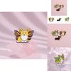 Charming Alloy Brooch In Cute Dog Design From Cartoon Animal Butterfly Series For Trendy Outfits