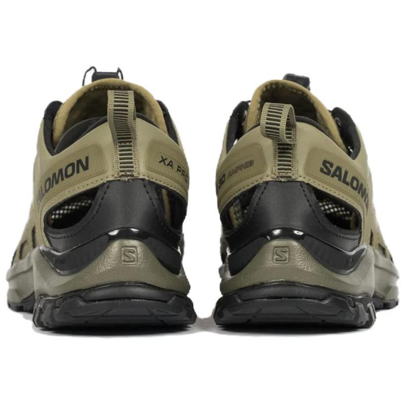 SALOMON XA PRO 3D Slip Resistant And Breathable Outdoor Shoes Men's Olive Green Sneakers 477399