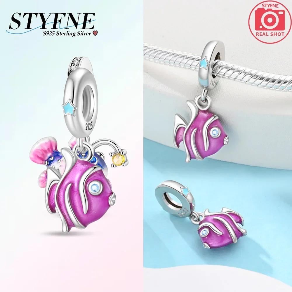 Светлячок Морская звезда Осьминог Медные шармы и Рыба Светящиеся Меняющие цвет Модные Оригинальные браслеты Сделай сам Изысканные ювелирные изделия Подарки