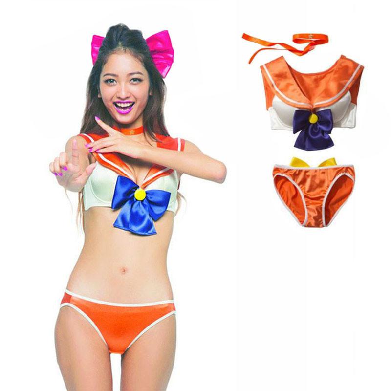 Anime Cosplay Costume Sexy Womens Girls Underwear Cute Set Lingerie