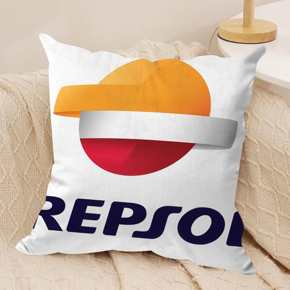 Classic RRepsolS Cushion Cover Pillowcase Ultra Soft Skin Friendly Fabric Cloud Like Comfort Concealed Zipper