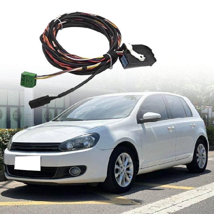 Direct Fit Microphone Wire Kit 8X0035447A for Automobile Head Unit Service, Insulated Harness Leads with Plugs Ends for RCD510 RNS510 Systems
