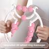 Массажер для ног 20 роликов Полный охват Роликовый Многофункциональный Ручной Расслабление мышц для Руки Талии Ноги Домашнее использование