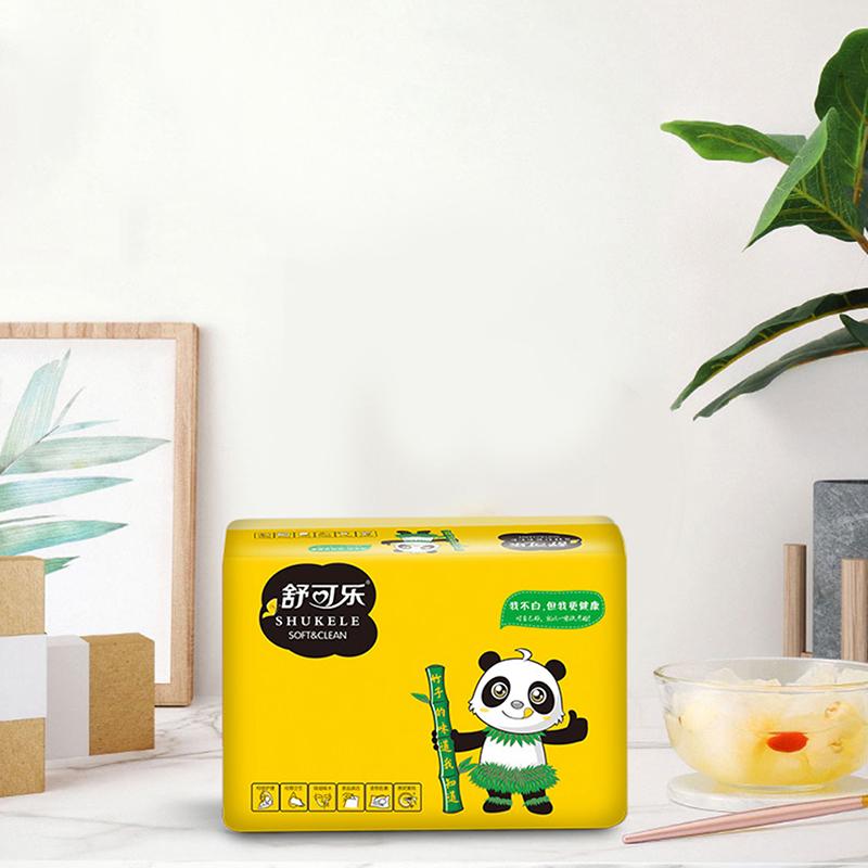 60Pcs/Pack Nature Bamboo Soft Paper Napkin For Table Dinner Paper Tissues