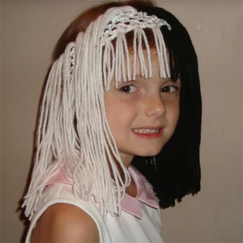 Новая детская вязаная шапка в полоску с цветными блоками, теплая осенне-зимняя шапка-пуловер, шапка-шарф, интегрированная шапка