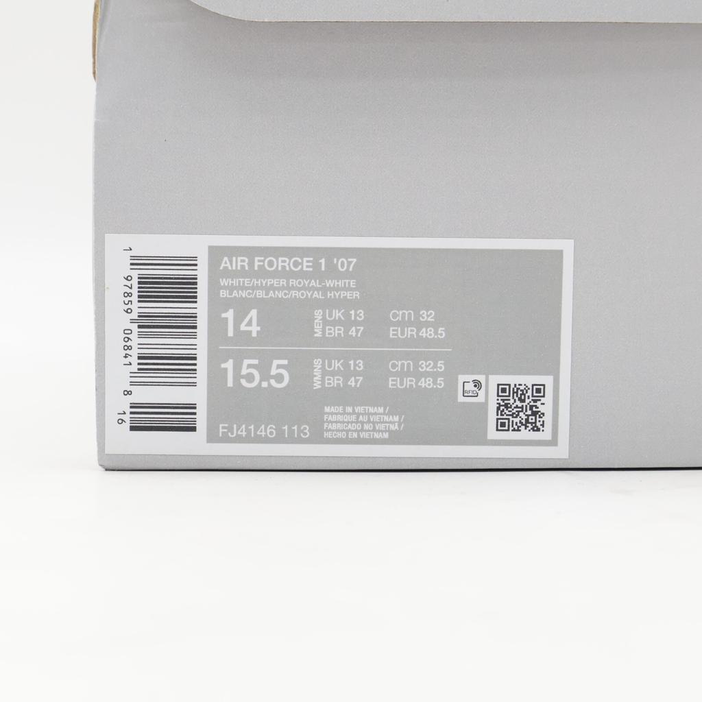 FJ4146-113 Nike Air Force 1 Low Гипер Королевский (Мужской)
