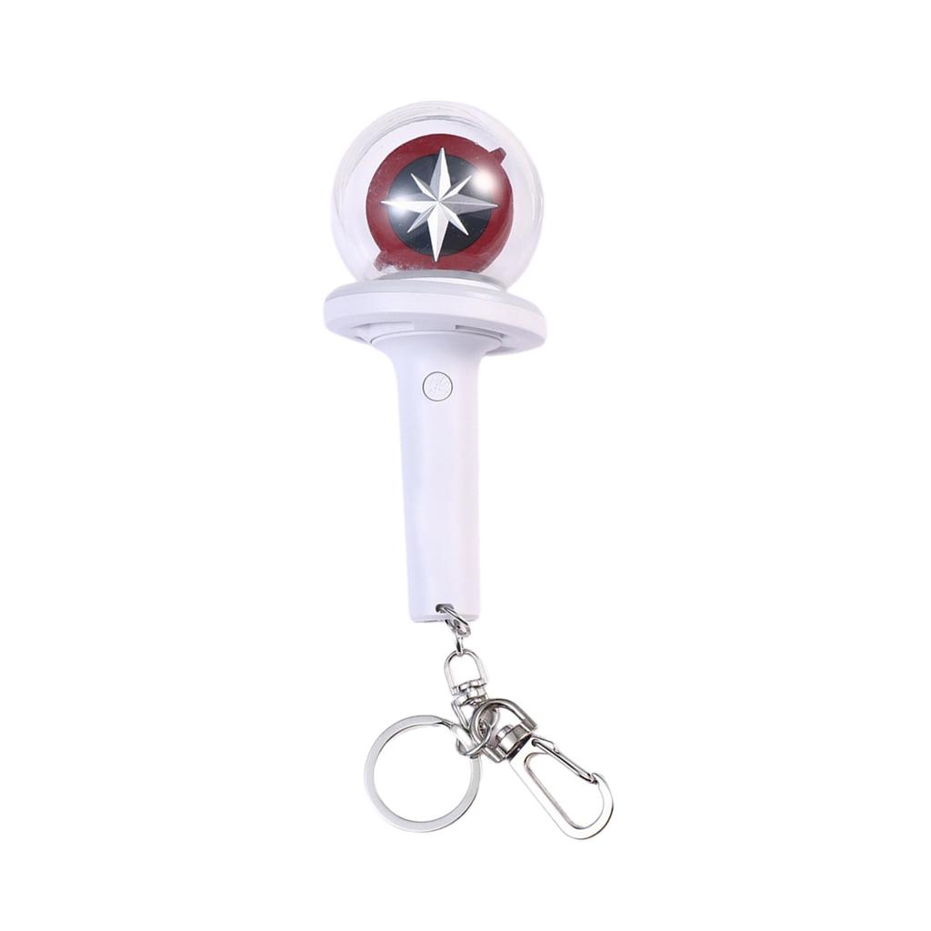 Compact Supporter Keychain With Vibrant LED Lights Perfect For Fans At Concerts Sports Events And Parties