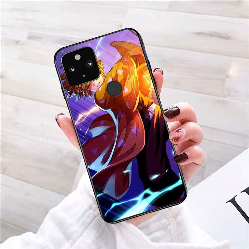 Чехол для телефона Demon Slayer Agatsuma Zenitsu Anime для Google Pixel 7 Pro 7 6A 6 Pro 5A 4A 3A Pixel 4 XL Pixel 5 6 4 3 XL 3A XL 2 XL
