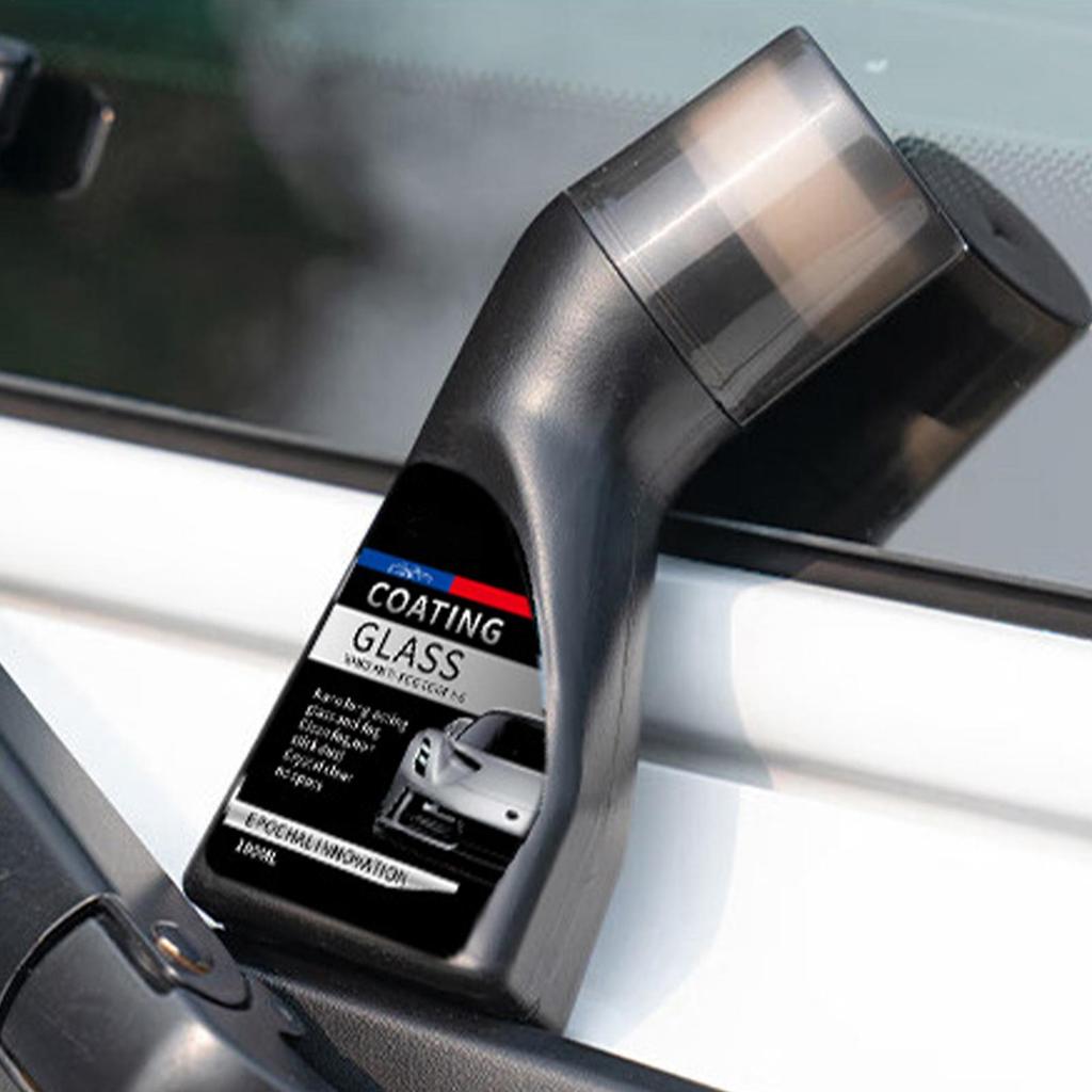 Гидрофобное покрытие для лобового стекла 100 мл Губка Кисточка Очиститель Автомобильное лобовое стекло Антизапотеватель Очистка Окно Зеркало