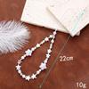 Korean Love Heart Beaded Phone Chain & Keychain Set for Women