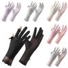 Lace Sun Protection Gloves UV Protection Ice Silk Gloves Lightweight Sunscreen Gloves  for Summer