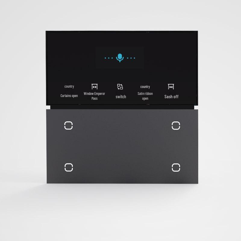 Tuya Zigbee Умный домашний переключатель «три в одном» с голосовым управлением