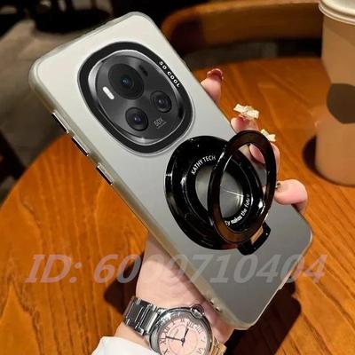 Матовый жесткий чехол-кольцо с магнитной подставкой для Tecno Spark 20 30 10 Pro 10C 30C 20C 8C GO 1 2025 2024 2023 2022 с подставкой