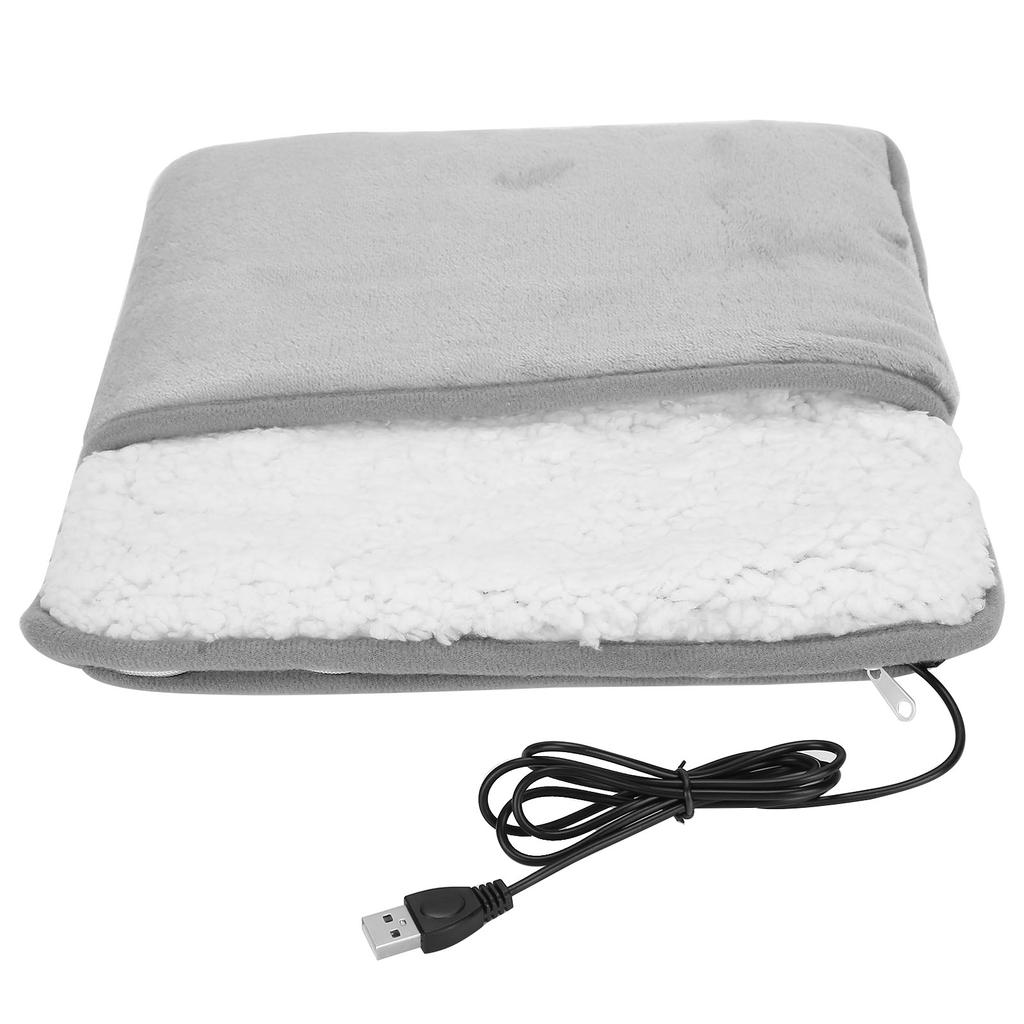 Electric Heating Foot Warmer Pad USB Foot Heating Pad Winter Feet Warmer for Home Office