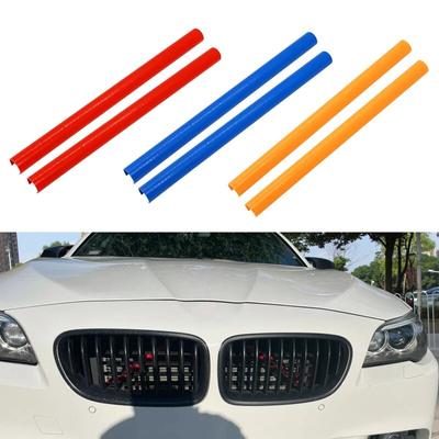 Накладки на переднюю решетку для BMW 5 серии F10 F11 F02 X1 F48 X2 F39 F13 F12 F18 F07 F06 F04 F03, наклейки на рамку для крышки автомобильного гриля