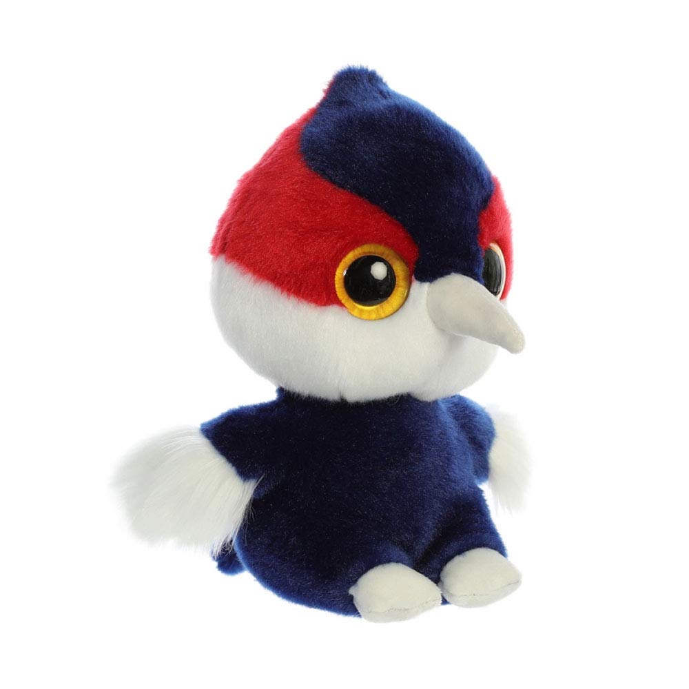 Aurora YooHoo & Friends M Cody Woodpecker Colorful Animal Motif Plush Toy 611375