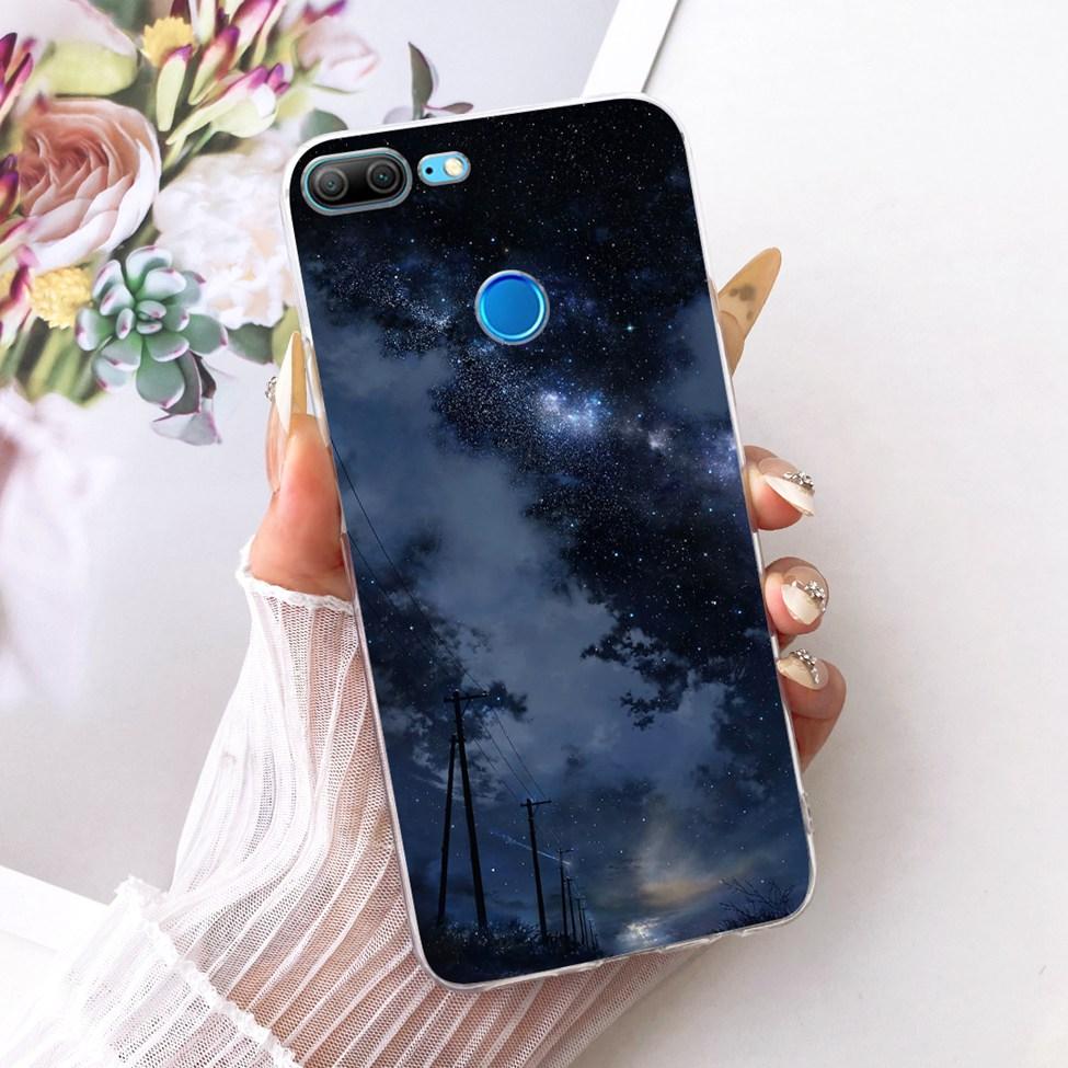 Transparent For Honor 9Lite LLD-L11 LLD-L21 Casing For Honor 9 Lite Case Cover Luxury Fashion Butterfly Funny Cute Painted