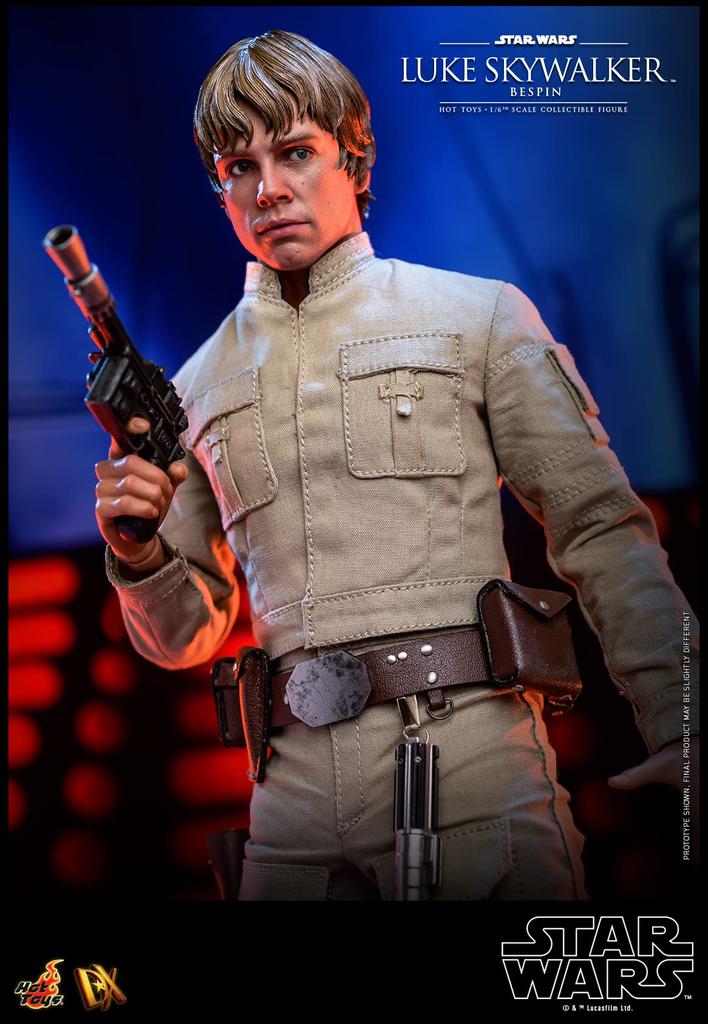 Movie Masterpiece DX Star Wars Episode Empire Strikes Back Luke Skywalker Scale Figure White Height 28cm 5/The (Bespin Version) 1/6 Approx.