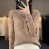 Autumn Women's Sweater Temperament Pullover Round Neck Regular Sweater Women's Knitwear