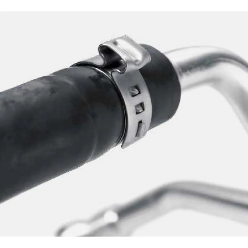 IWISS Ear Clamp Pliers Ratchet Type Hose Clamp Pliers for Fuel Intake Hose Fixation KG1096 Ear Hose Band Set with 30 Pieces System, System,