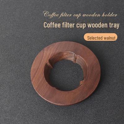 Держатель конуса для кофейного фильтра из цельного дерева V60/Origami